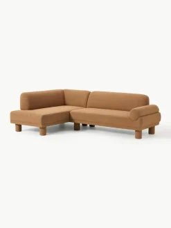 Westwing Collection Bouclé-Ecksofa Lilo