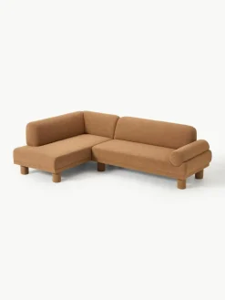 Westwing Collection Bouclé-Ecksofa Lilo