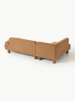 Westwing Collection Bouclé-Ecksofa Lilo