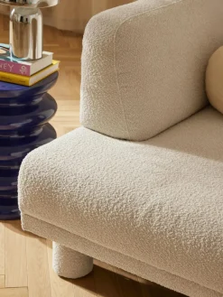 Westwing Collection Bouclé-Ecksofa Lilo