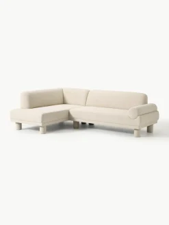 Westwing Collection Bouclé-Ecksofa Lilo