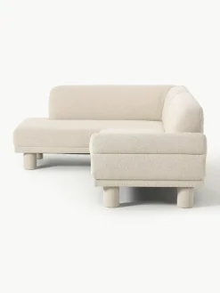 Westwing Collection Bouclé-Ecksofa Lilo
