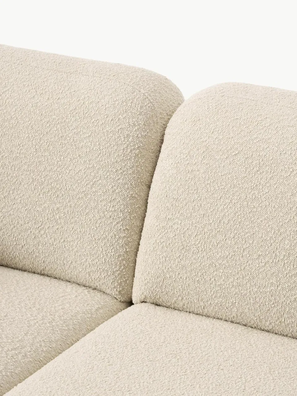 Westwing Collection Bouclé-Ecksofa Lilo
