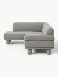 Westwing Collection Bouclé-Ecksofa Lilo