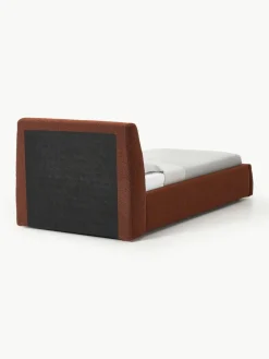 Westwing Collection Bouclé-Einzelbett Cloud