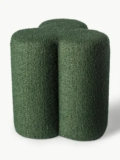 Pols Potten Bouclé-Hocker Clover