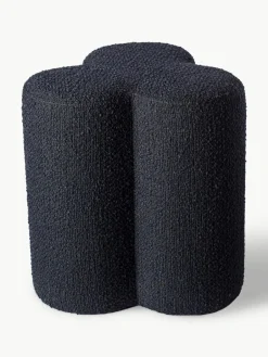 Pols Potten Bouclé-Hocker Clover