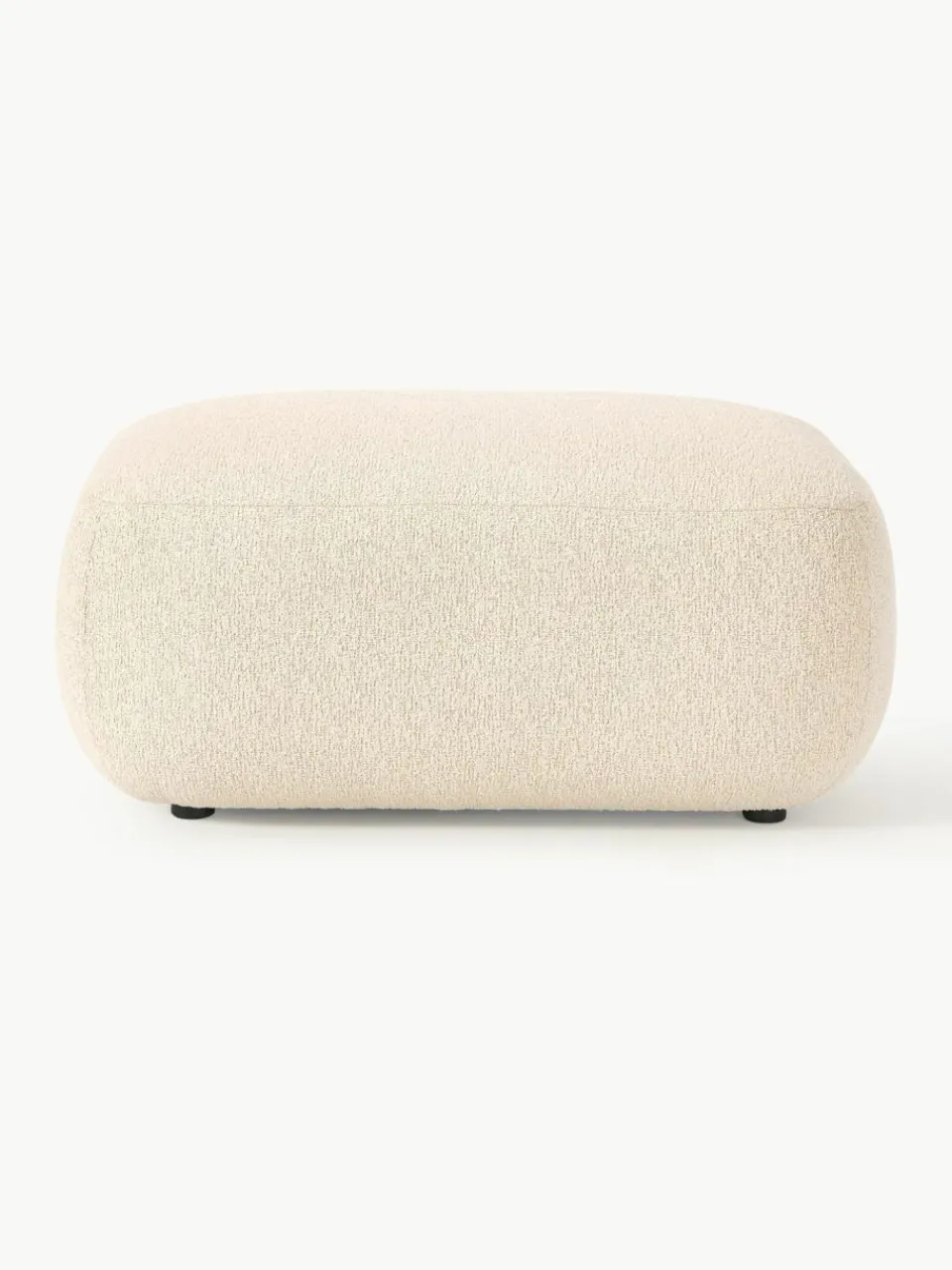 Westwing Collection Bouclé-Hocker Sofia