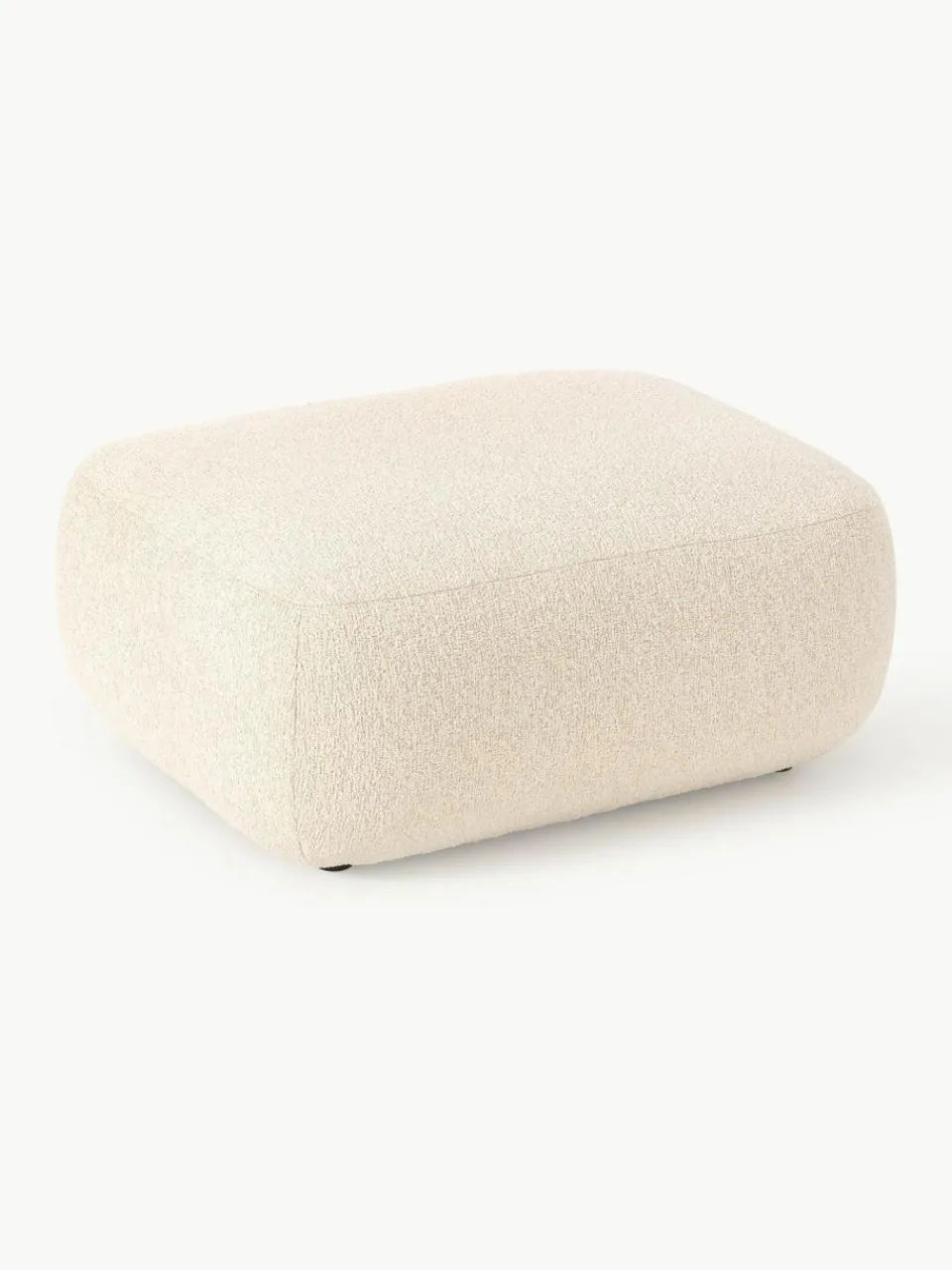 Westwing Collection Bouclé-Hocker Sofia