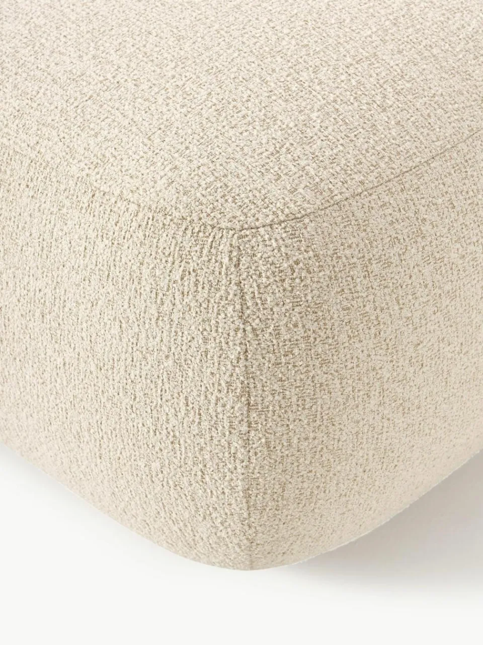 Westwing Collection Bouclé-Hocker Sofia
