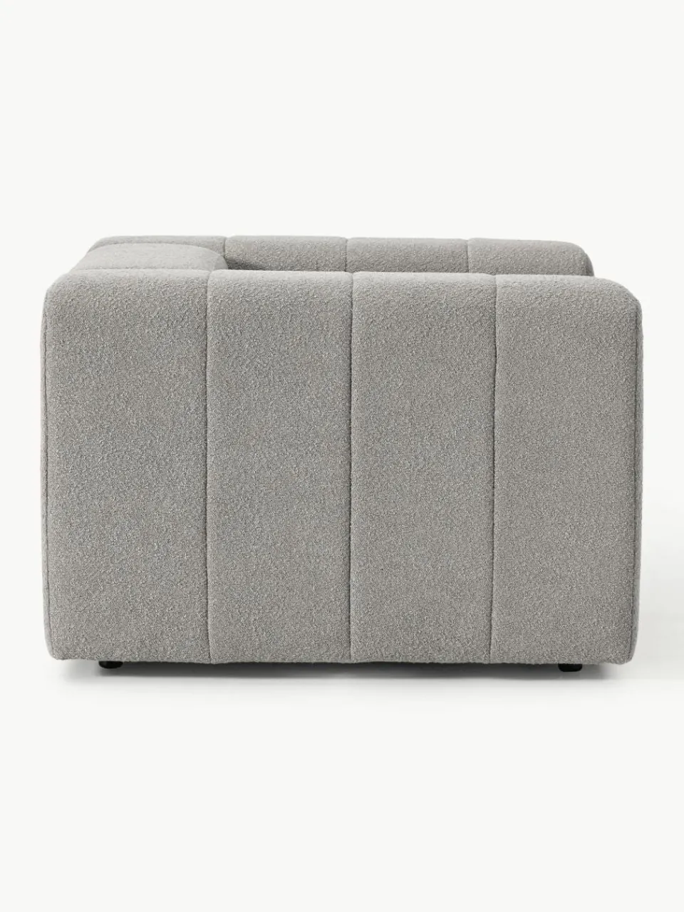Westwing Collection Bouclé-Loungesessel Lena