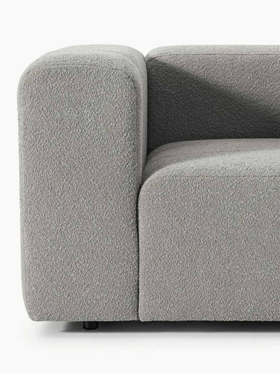 Westwing Collection Bouclé-Loungesessel Lena