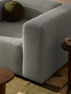 Westwing Collection Bouclé-Loungesessel Lena