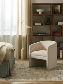 Westwing Collection Bouclé-Loungesessel Mairo
