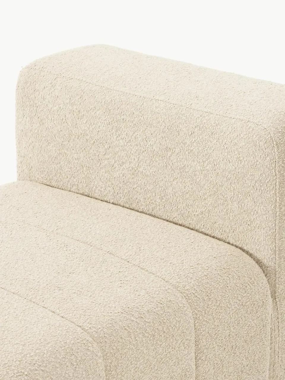 Westwing Collection Bouclé-Mittelmodul Lena