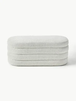 Westwing Collection Bouclé-Polsterbank Alto