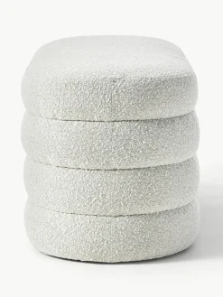 Westwing Collection Bouclé-Polsterbank Alto