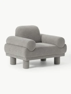 Westwing Collection Bouclé-Sessel Lilo