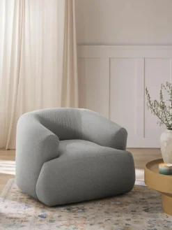 Westwing Collection Bouclé-Sessel Sofia