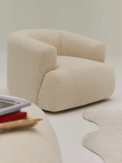 Westwing Collection Bouclé-Sessel Sofia