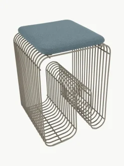 Aytm Bouclé-Sitzkissen Curva für Hocker