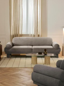 Westwing Collection Bouclé-Sofa Lilo (3-Sitzer)