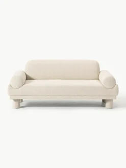 Westwing Collection Bouclé-Sofa Lilo (2-Sitzer)