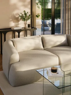 Westwing Collection Bouclé-Sofa-Kissen Sofia