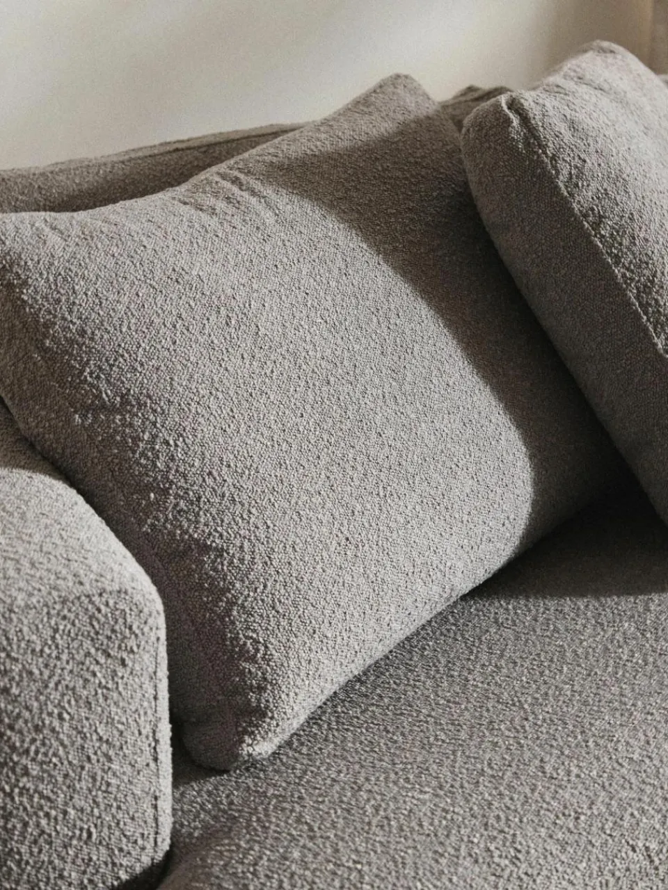 Westwing Collection Bouclé-Sofa-Kissen Tribeca