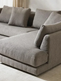 Westwing Collection Bouclé-Wohnlandschaft Tribeca