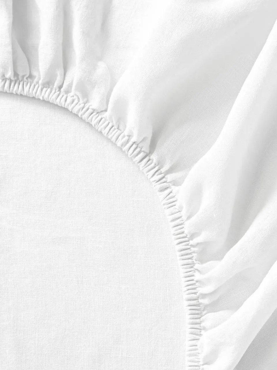 Westwing Collection Boxspring-Spannbettlaken Airy, gewaschenes Leinen
