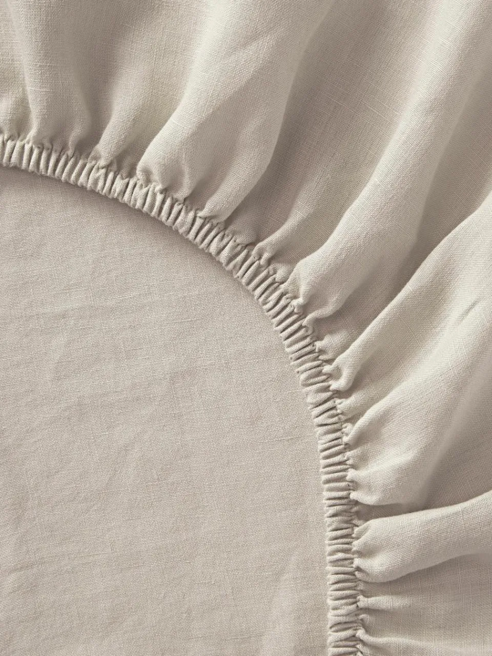 Westwing Collection Boxspring-Spannbettlaken Airy, gewaschenes Leinen