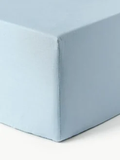 Westwing Collection Boxspring-Spannbettlaken Elsie, Baumwollperkal