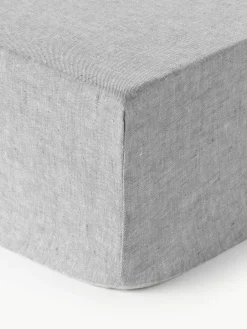 Westwing Collection Boxspring-Spannbettlaken Linna, Leinen