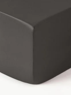 Westwing Collection Boxspring-Spannbettlaken Premium, Baumwollsatin