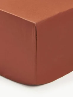 Westwing Collection Boxspring-Spannbettlaken Premium, Baumwollsatin