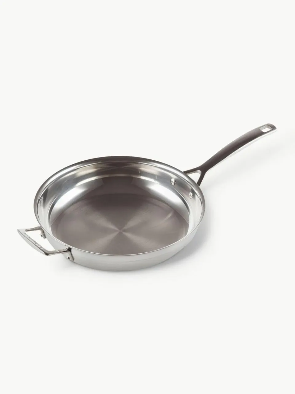 Le Creuset Bratpfanne Move mit Gegengriff aus 3-ply Edelstahl