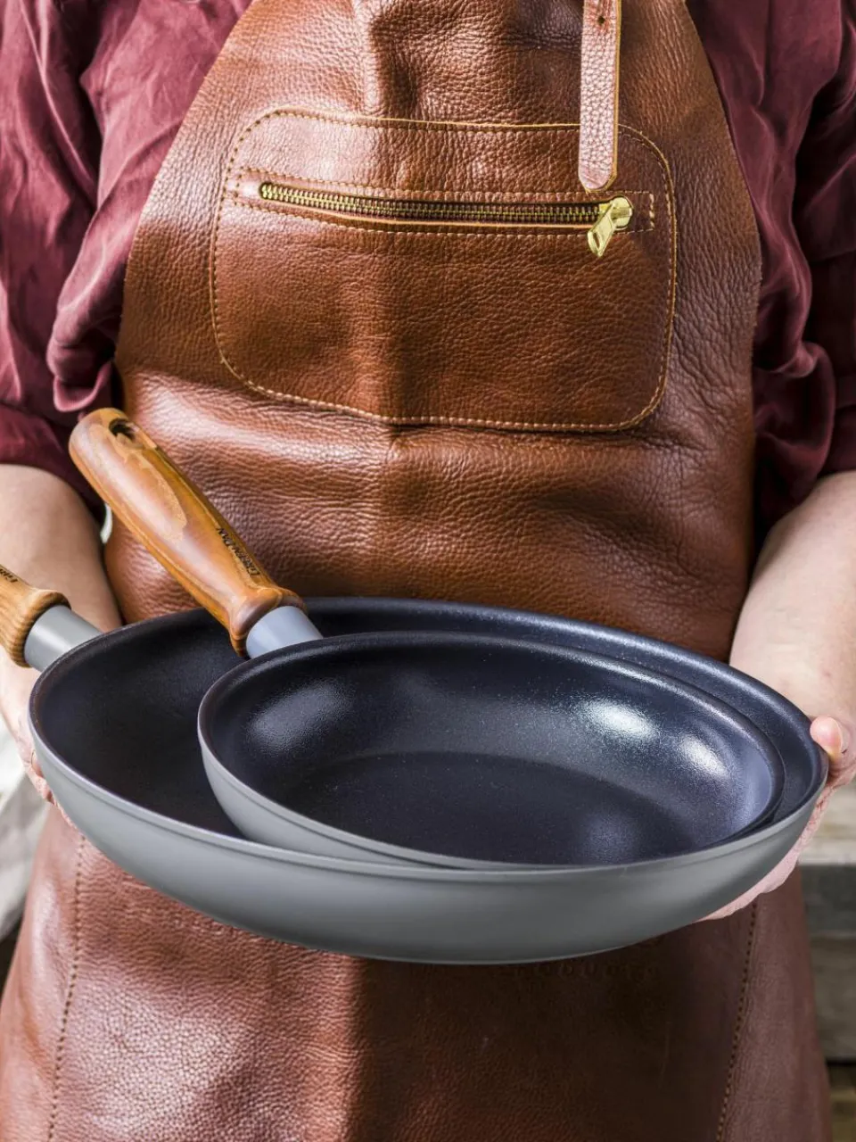GreenPan Bratpfannen Mayflower Pro mit Pfannenschaufel, 3er-Set