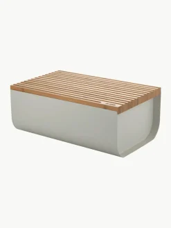 Alessi Brotkasten Mattina mit Bambusholz-Deckel