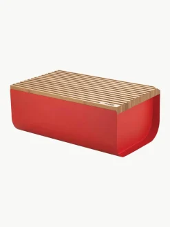 Alessi Brotkasten Mattina mit Bambusholz-Deckel