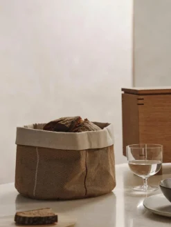 ferm LIVING Brotkorb Ito aus Bio-Baumwolle