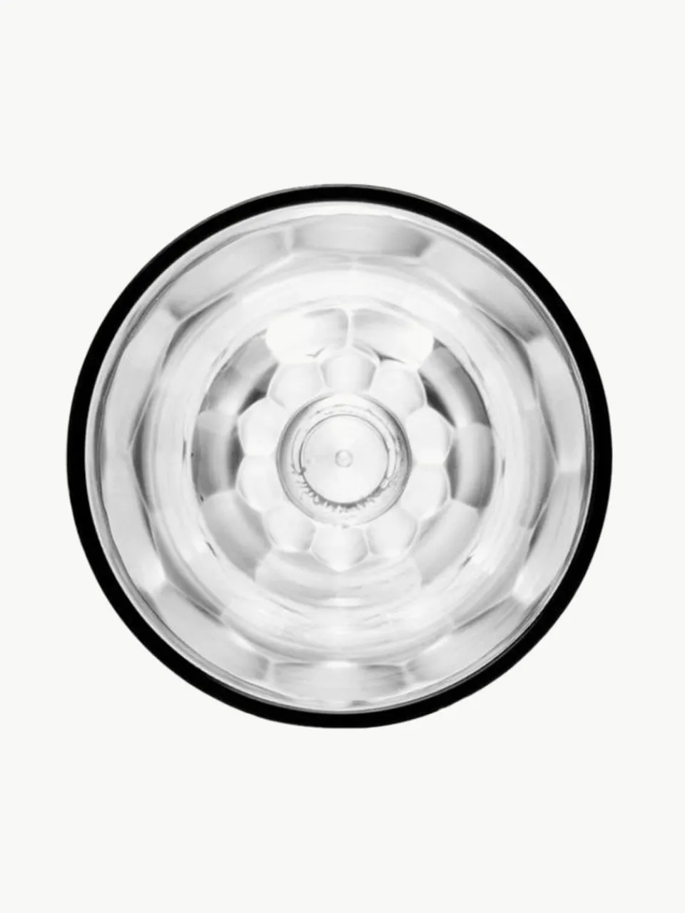 Kartell Champagnergläser Jellies mit Strukturmuster, 4 Stück
