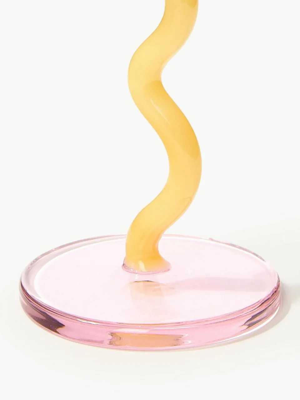 &k amsterdam Cocktailgläser Curve aus Borosilikatglas, 2 Stück