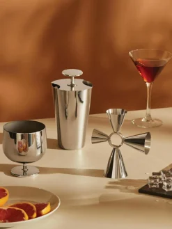 Alessi Cocktail-Set Parisienne aus Edelstahl, 3er-Set