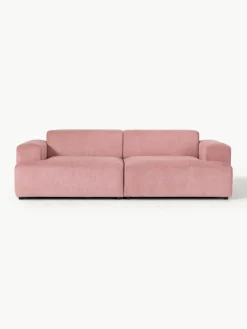 Westwing Collection Cord-Sofa Melva (3-Sitzer)