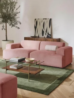 Westwing Collection Cord-Sofa Melva (2-Sitzer)