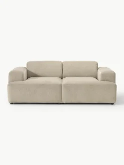 Westwing Collection Cord-Sofa Melva (2-Sitzer)