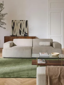 Westwing Collection Cord-Sofa Melva (2-Sitzer)