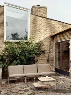 ferm LIVING Couchtisch Level mit zwei Ebenen