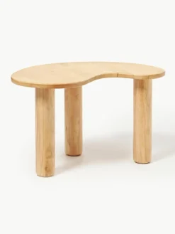 Bloomingville Couchtisch Luppa aus Gummibaumholz in organischer Form
